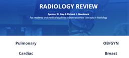 Radiology homepage chapters